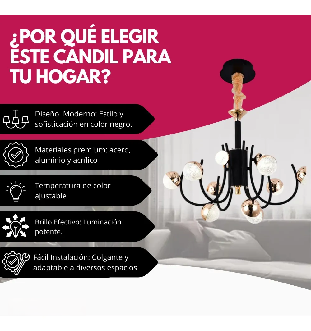 Lampara Candil Terral