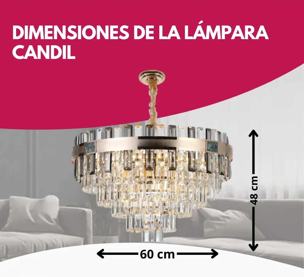 Lampara Candil Imperia