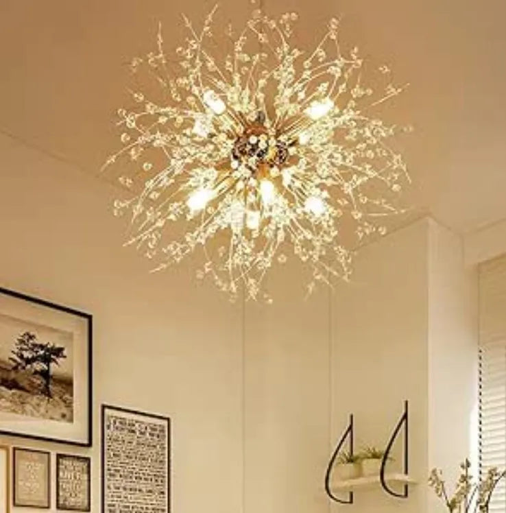 Lampara Candil White Sparkle