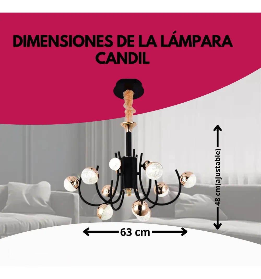 Lampara Candil Terral