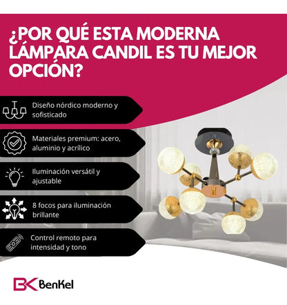 Lampara Candil Portofino