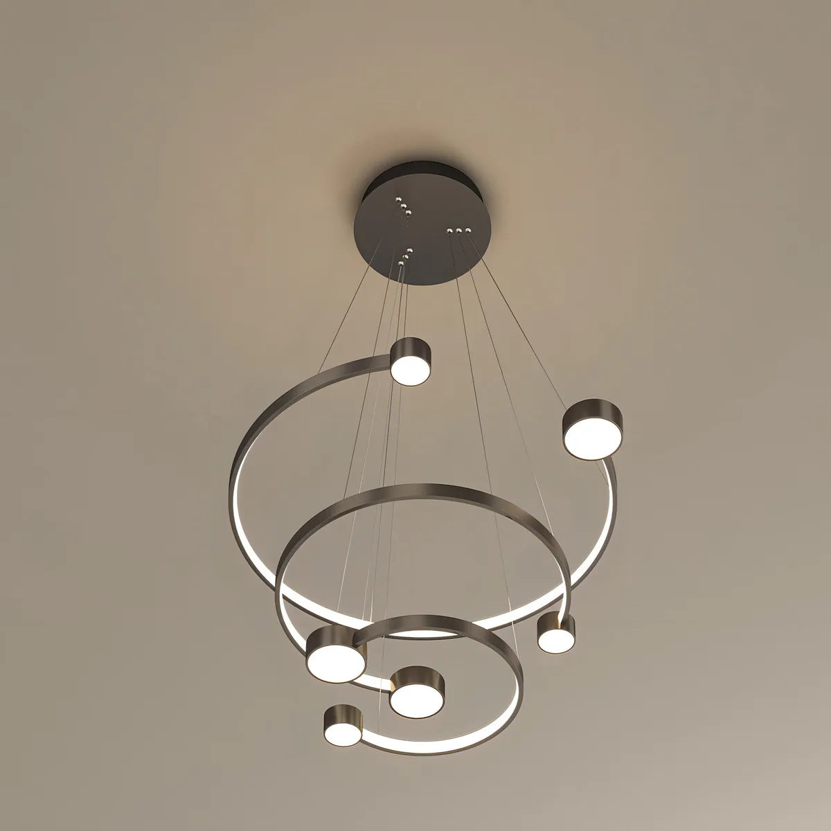 Lampara Candil Provenza Negro