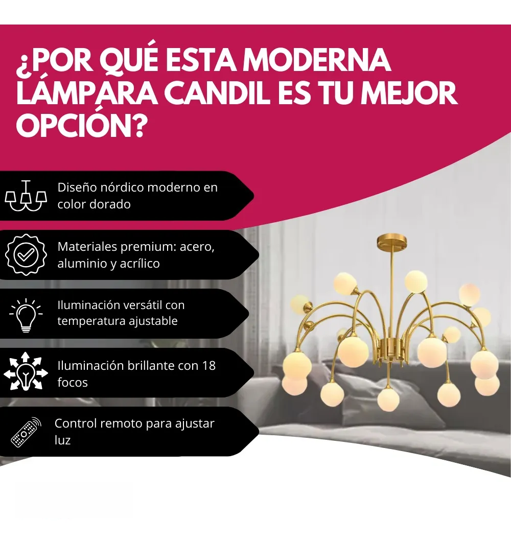 Lámpara Candil Splendida