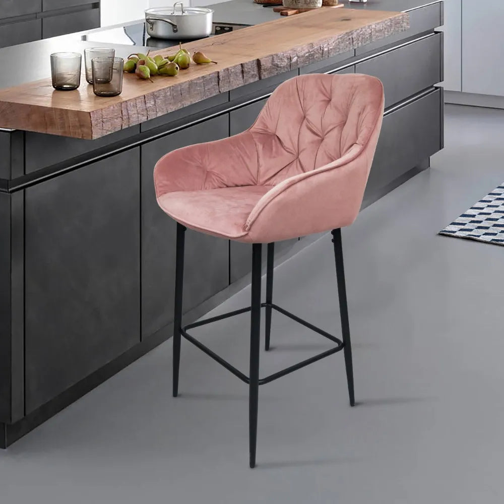 Set 2 Bancos Altos Para Barra