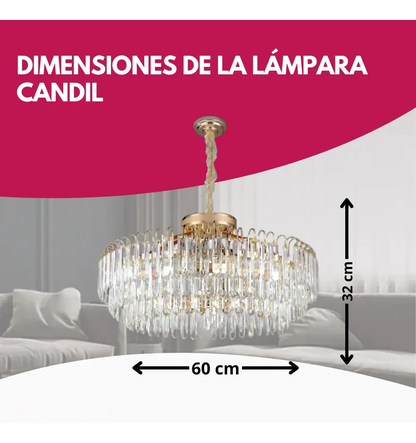 Lámpara Candil Vienna Luxe
