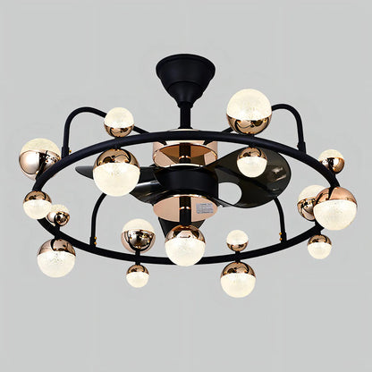 Ventilador Lampara Candil Bellagio