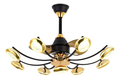 Ventilador Lampara Candil Majesty