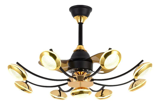 Ventilador Lampara Candil Majesty