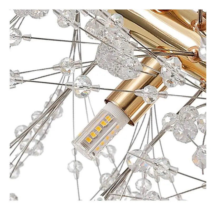 Lampara Candil White Sparkle