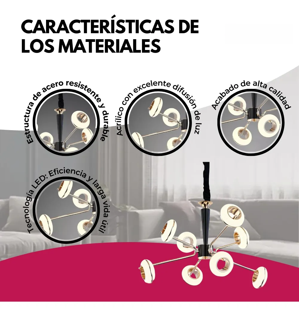 Lampara Candil Armonia