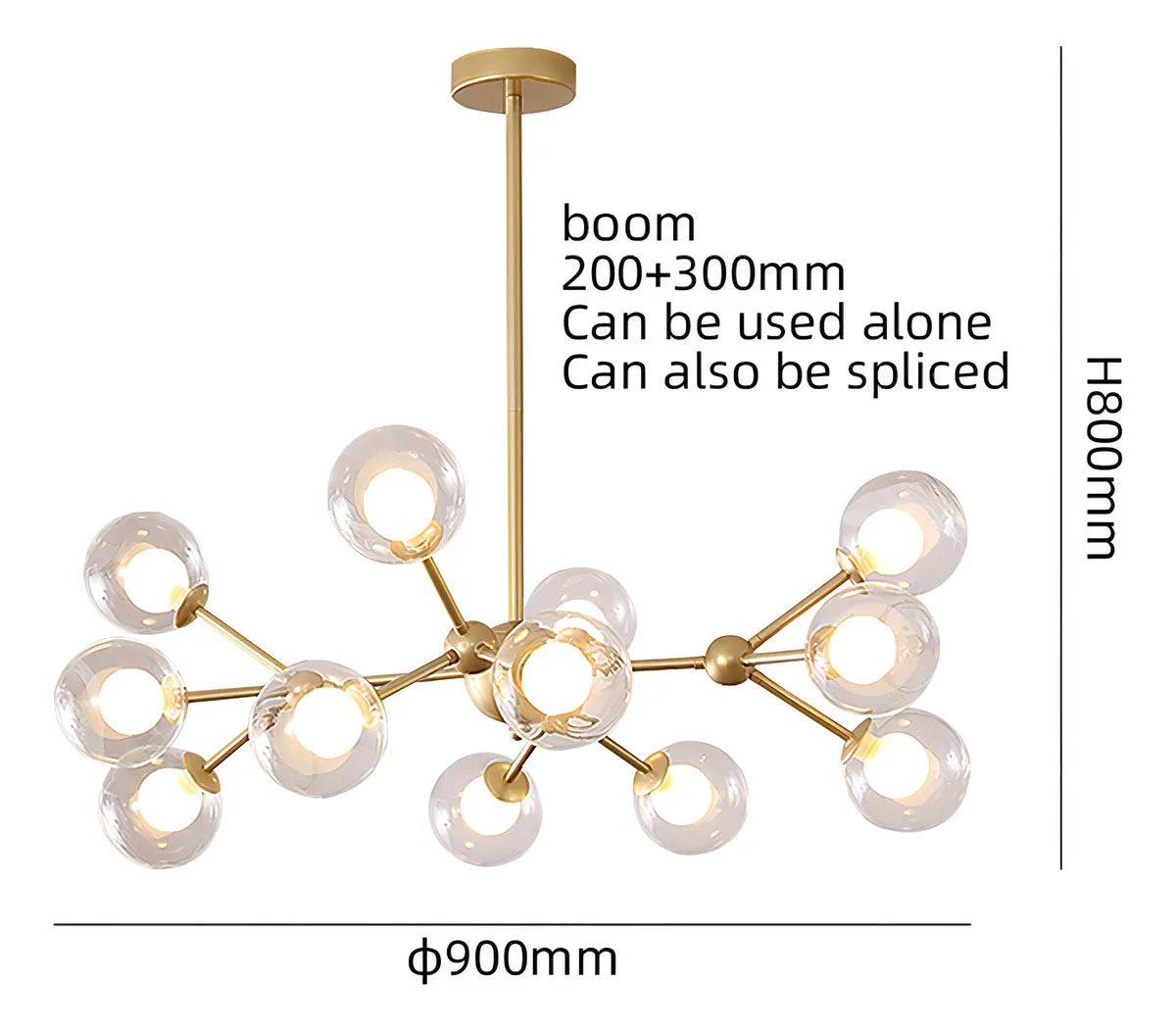 Lampara Candil Lumiere