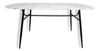 Mesa De Comedor Cristal Marmol