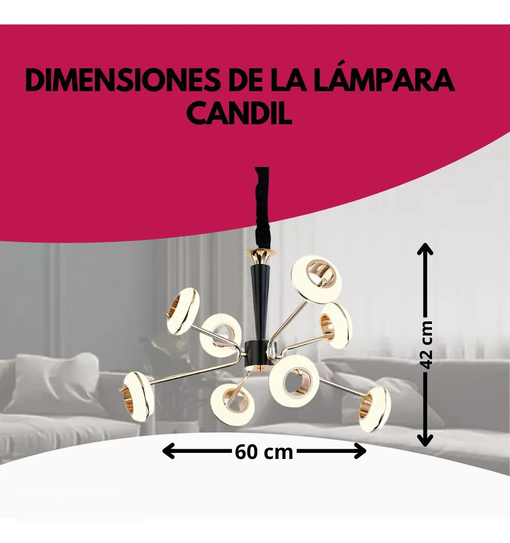 Lampara Candil Armonia