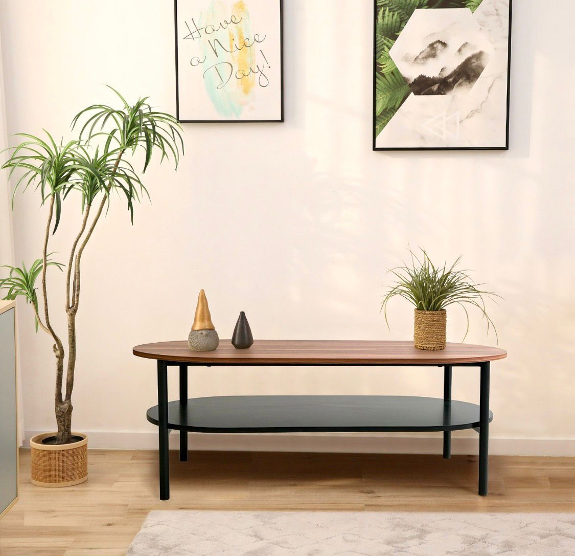 Mesa de centro doble nivel